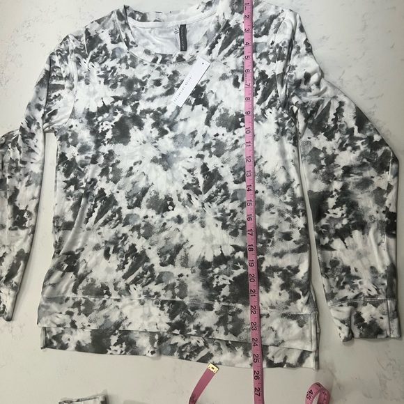 Gray Tie-Dye Women's Jumpsuit - Picture 7 of 10